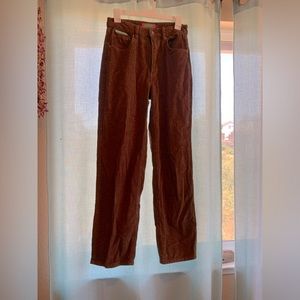 Empyre Brown Cords Size 0